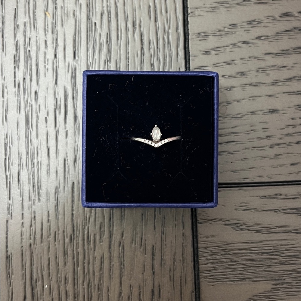 Pandora Silver Wishbone Ring